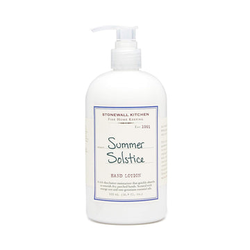 Stonewall Kitchen Summer Solstice Hand Lotion, 16.9 oz