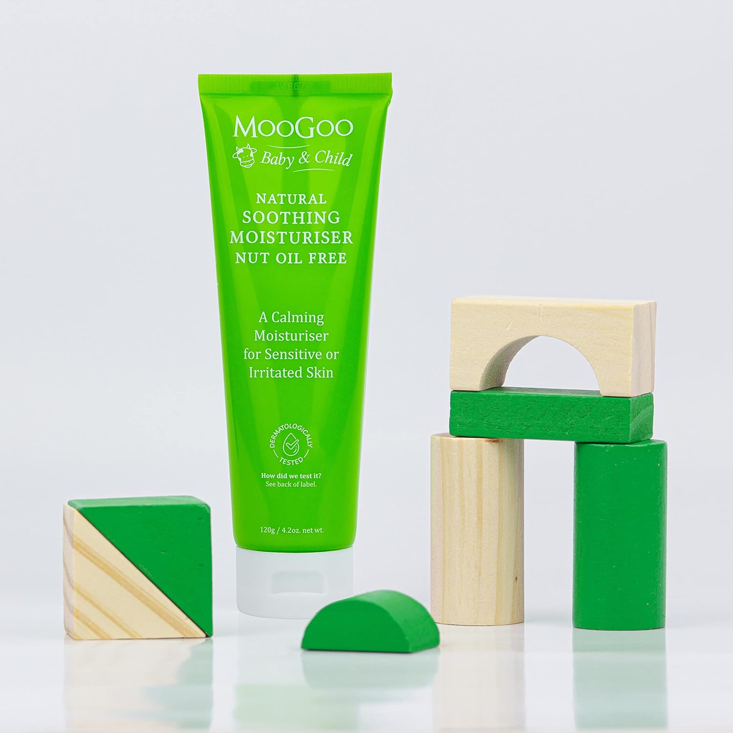 MooGoo Baby Soothing Moisturiser Nut Oil Free - Gentle & Hypoallergenic with 10% MSM for Sensitive, Irritated & Delicate Skin, Paediatrician Approved, for All Ages, 120g / 4.2 oz. : Amazon.co.uk: Baby Products