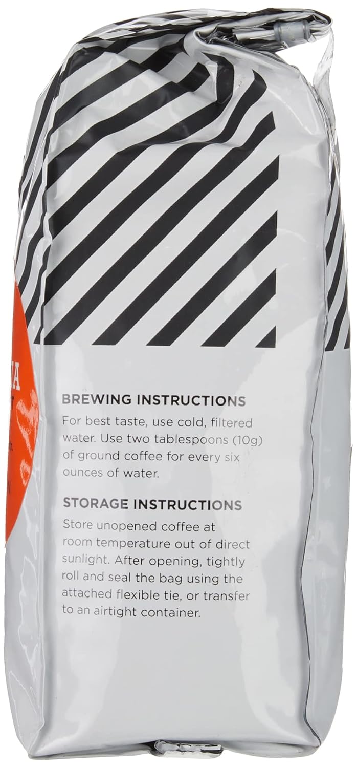 Amazonfresh Decaf Colombia Whole Bean Coffee, Medium Roast, 12 Ounce (Pack Of 2)