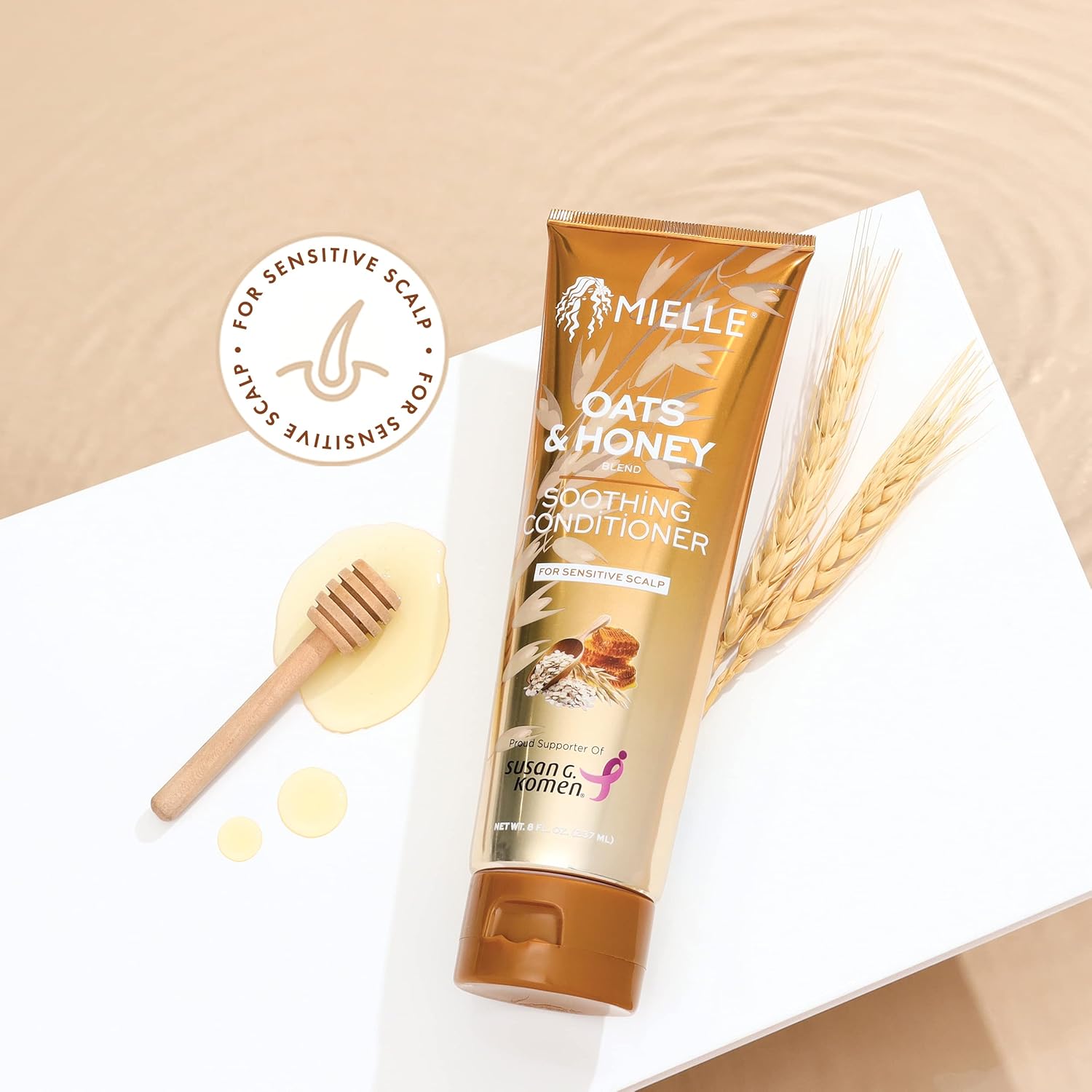 Mielle Organics Oats & Honey Soothing Conditioner : Beauty & Personal Care