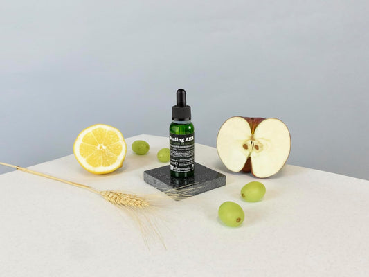 La Saponaria Aha Peel Serum, Exfoliating, Deep Cleansing, Blemishes, Anti-Ageing, Dull Skin, Skin Renewal, Natural, All Skin Types, Vegan, Cruelty-Free, Recycled Packaging, Organic, 30Ml