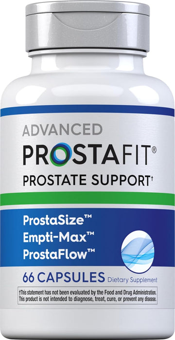 Piping Rock ProstaFit Prostate Supplements for Men | 66 Capsules | Non-GMO, Gluten Free