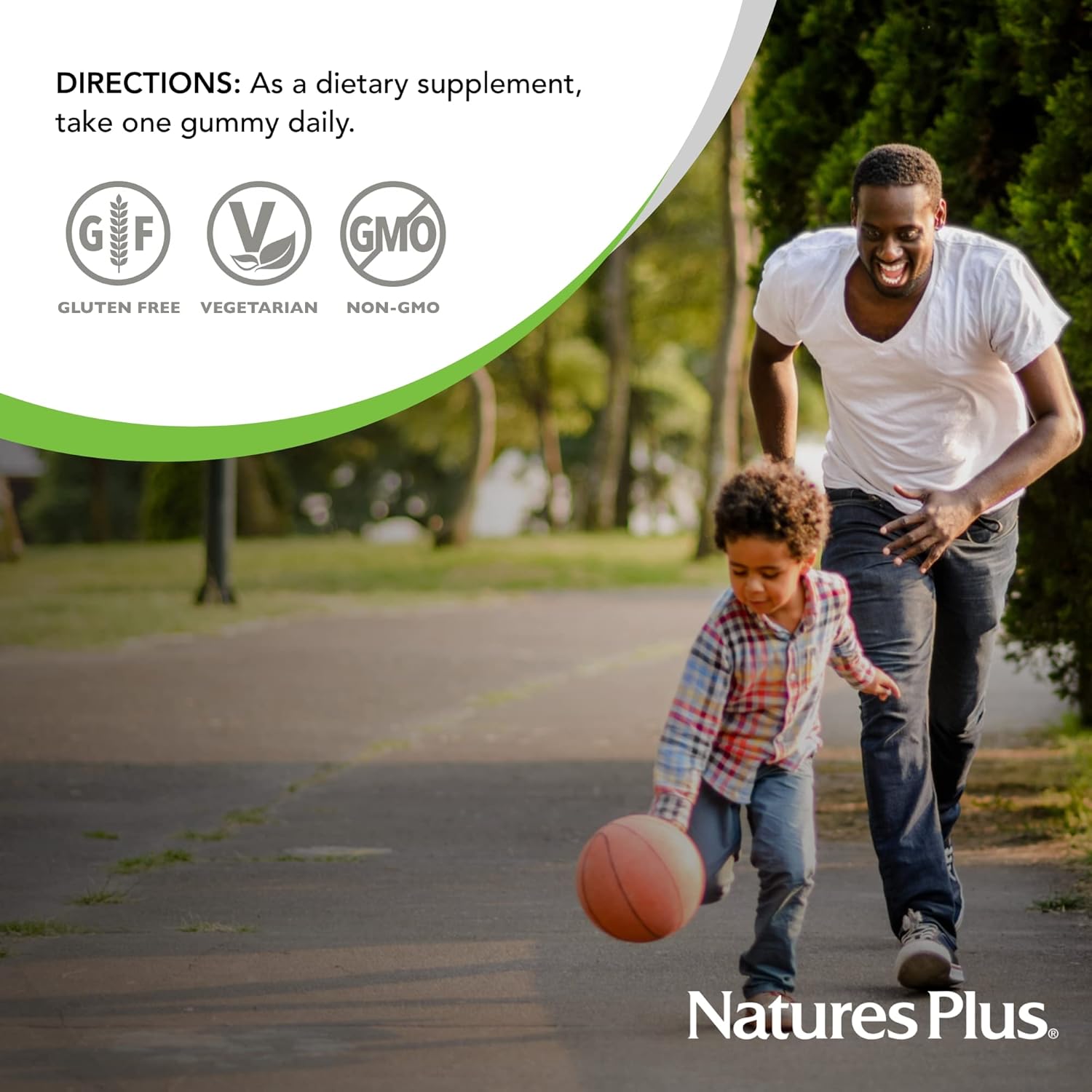 Natures Plus Gummies Vitamin D3 1000 Iu - 60 Gummies, Mixed Berry - Promotes Bone Health & Immune Function - Vegan, Gluten Free, Non-Gmo - 60 Servings
