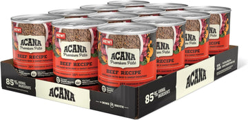 Acana Premium Pate™ Wet Dog Food, Beef Recipe 12.8Oz Can (Case Of 12)