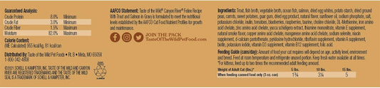 Taste Of The Wild 418652 Grain Free Real Meat Recipe Premium Wet Canned Stew Cat Food (Case Of 24), 3Oz