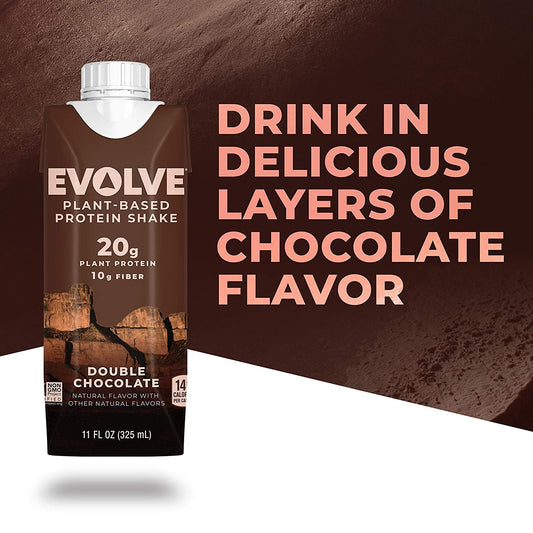 Evolve Protein Shake & Protein Powder Bundle, Chocolate