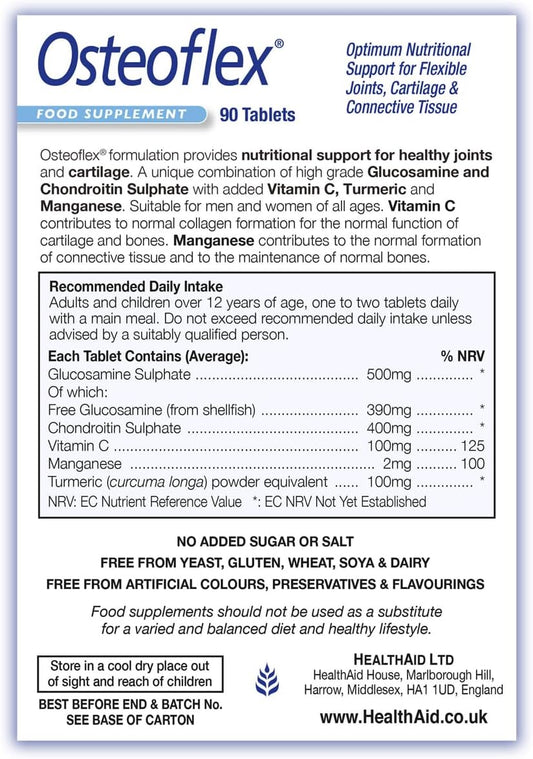 Healthaid Osteoflex 90 Tablets - Clf-Had-803300