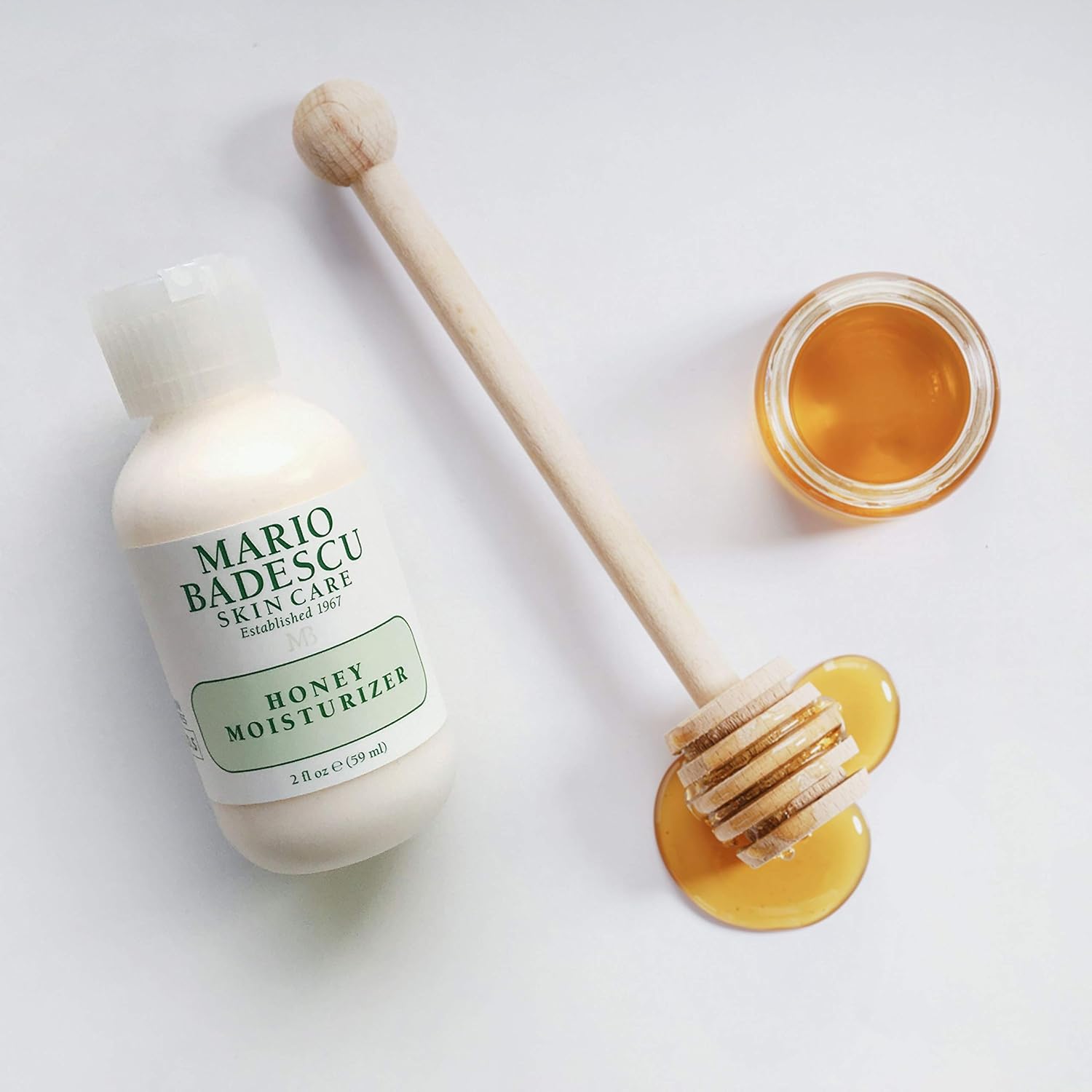 Mario Badescu Honey Face Moisturizer For Women And Men, Ideal Facial Moisturizer For Combination, Dry Or Sensitive Skin, Honey-Infused Moisturizer Face Cream, 2 Fl Oz : Beauty & Personal Care