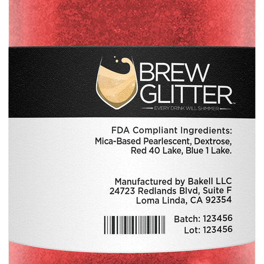 Dark Green Brew Glitter Edible Glitter For Drinks, Cocktails, Beer, Garnish Glitter & Beverages | Kosher & Halal Certified | 100% Edible & Food Grade | Vegan, Gluten, Nut Free (25G, Dark Green)