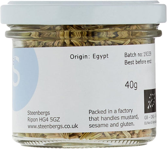 Organic Fennel Seed Standard Jar -40G