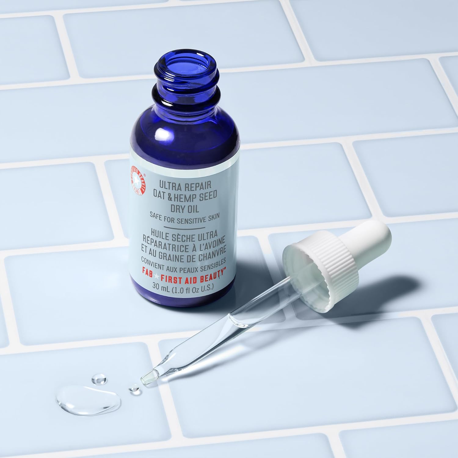 First Aid Beauty Ultra Repair Oat & Hemp Seed Oil – Hydrating, Non-Greasy Facial Oil With Arnica & Colloidal Oatmeal For Redness Relief – Calms Dry, Distressed Skin – Fragrance Free, 1 Oz : Beauty & Personal Care