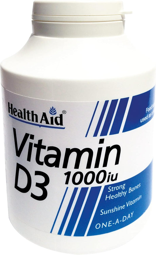 HealthAid Vitamin-D3 Vegetarian Tablets, 1000iu, Pack of 1000 Tablets : Amazon.co.uk: Health & Personal Care