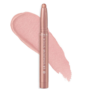 L'Oreal Paris Makeup Le Shadow Stick Eyeshadow, Blendable, Smudge-Resistant, Cream Eyeshadow, 120 Magnetic Mauve (Shimmering Lavender Mauve)