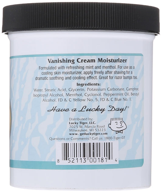 Lucky Tiger Mint Vanish Cream, 12 Ounce : Shaving Creams : Beauty & Personal Care