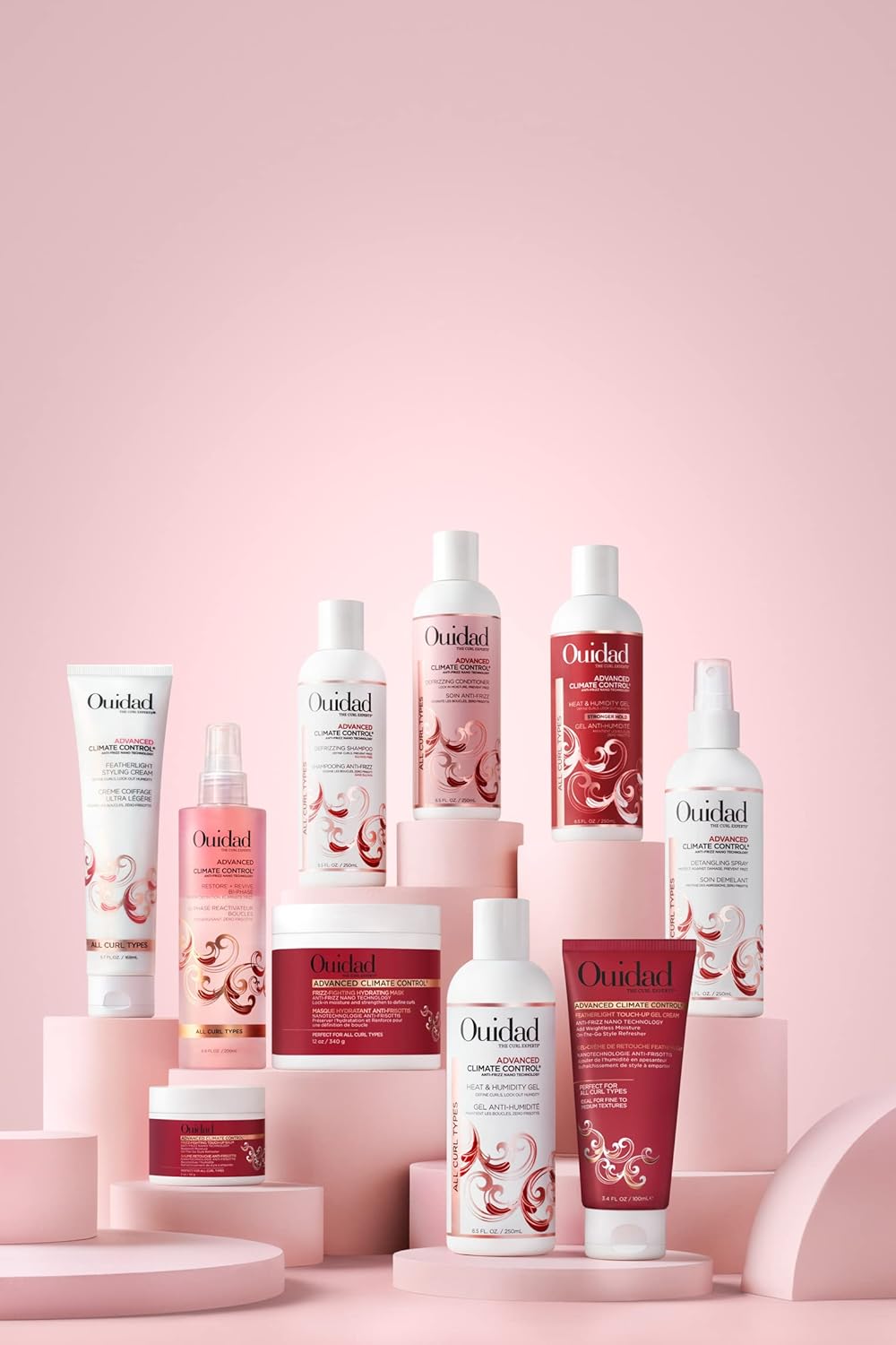 OUIDAD Advanced Climate Control Heat & Humidity Gel Travel Size, 2.5 Fl Oz : Beauty & Personal Care