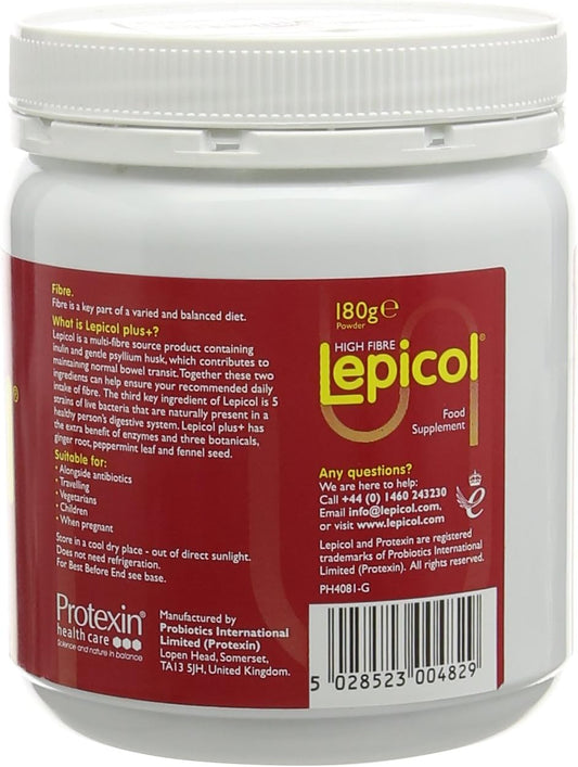 Lepicol Plus Digestive Enzymes, 180G