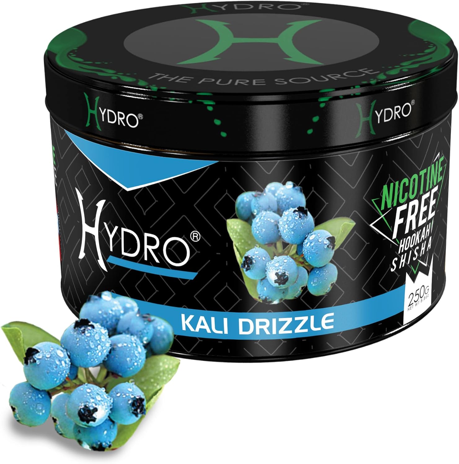 Hydro Nicotine Free Shisha 250G Jar Arctic Bubble Gum