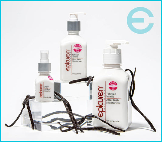 Epicuren Discovery Tahitian Vanilla After Bath Body Moisturizer, 8 Oz