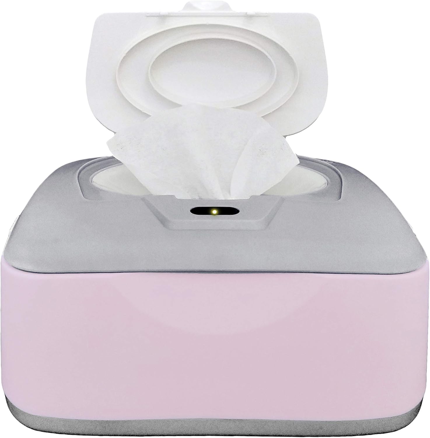 Baby Wet Wipes Warmer & Dispenser, Holder And Case - Purple, Playful/Cute, With Easy Press On/Off Switch, Holds 100 Wipes, Worldwide Use