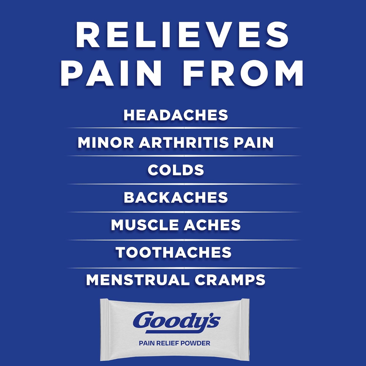 Goody's Extra Strength Headache Powder, Dissolve Packs, 24 Individual Packets : Everything Else