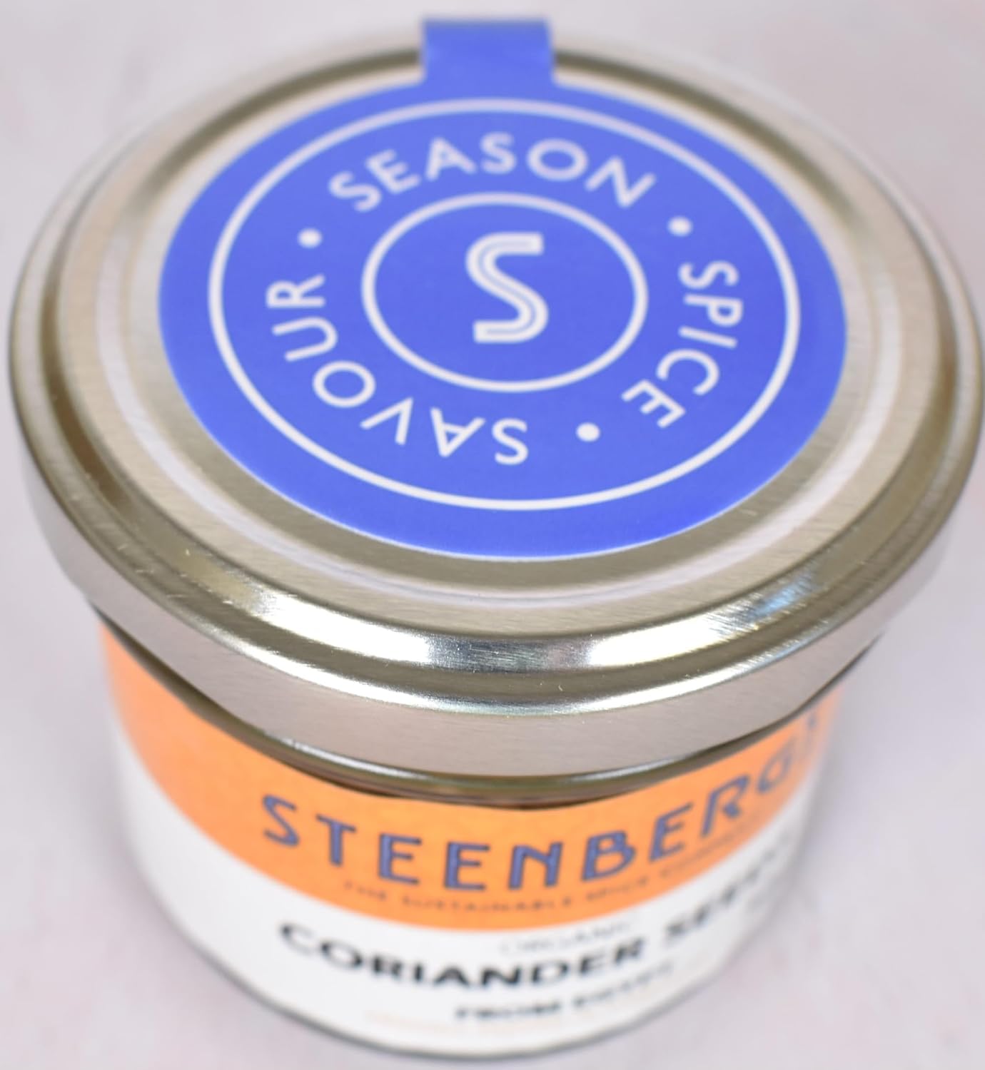 Steenbergs Organic Coriander Seeds Standard - 30G