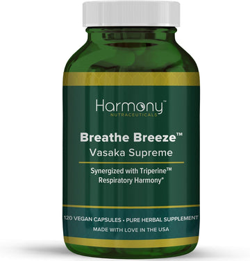 Vasaka Synergized With Triperine Ayurvedic Herbal Respiratory Care 120 Capsules