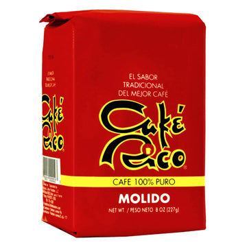 Cafe Rico Ground Regular Puerto Rican Coffee, 8 Ounce Bag (Pack Of 1)
