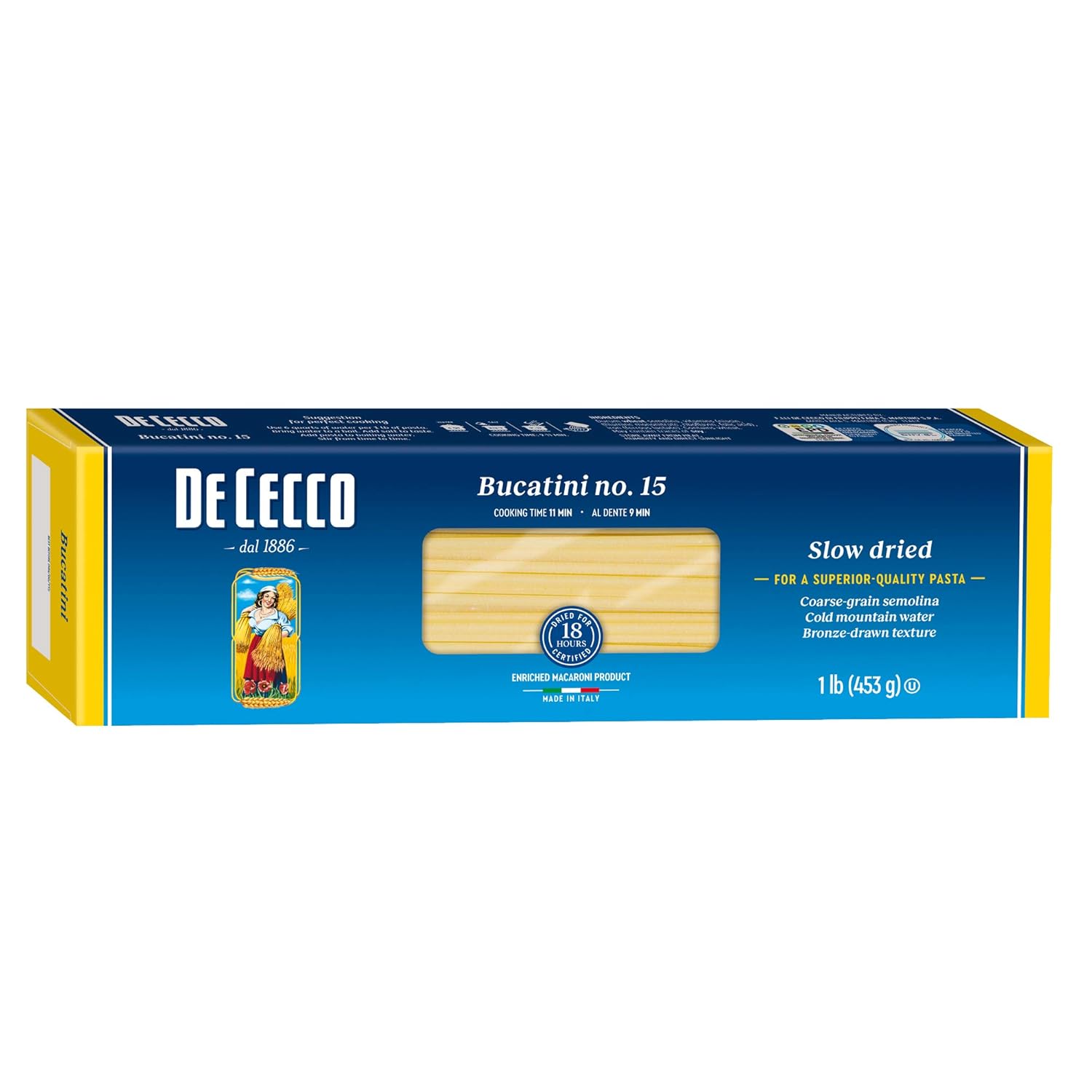 De Cecco Egg Pappardelle No. 101 Pasta, 8.8 Oz, Authentic, Slow Dried, Made With Cage Free Eggs & Durum Wheat, Versatile Pasta For Sauces & Recipes, Made In Italy