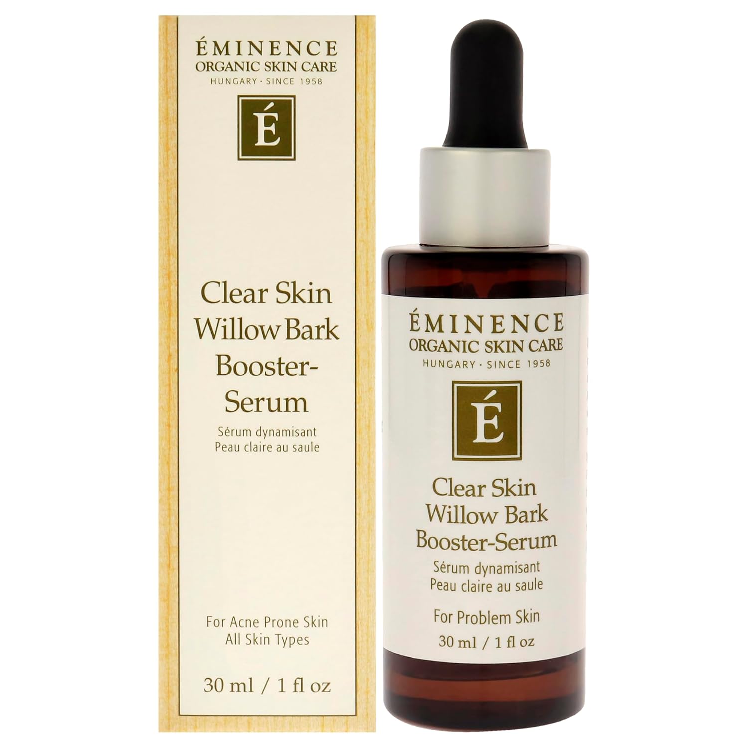 Eminence Clear Skin Willow Bark Booster, 1 Fl Oz : Beauty & Personal Care