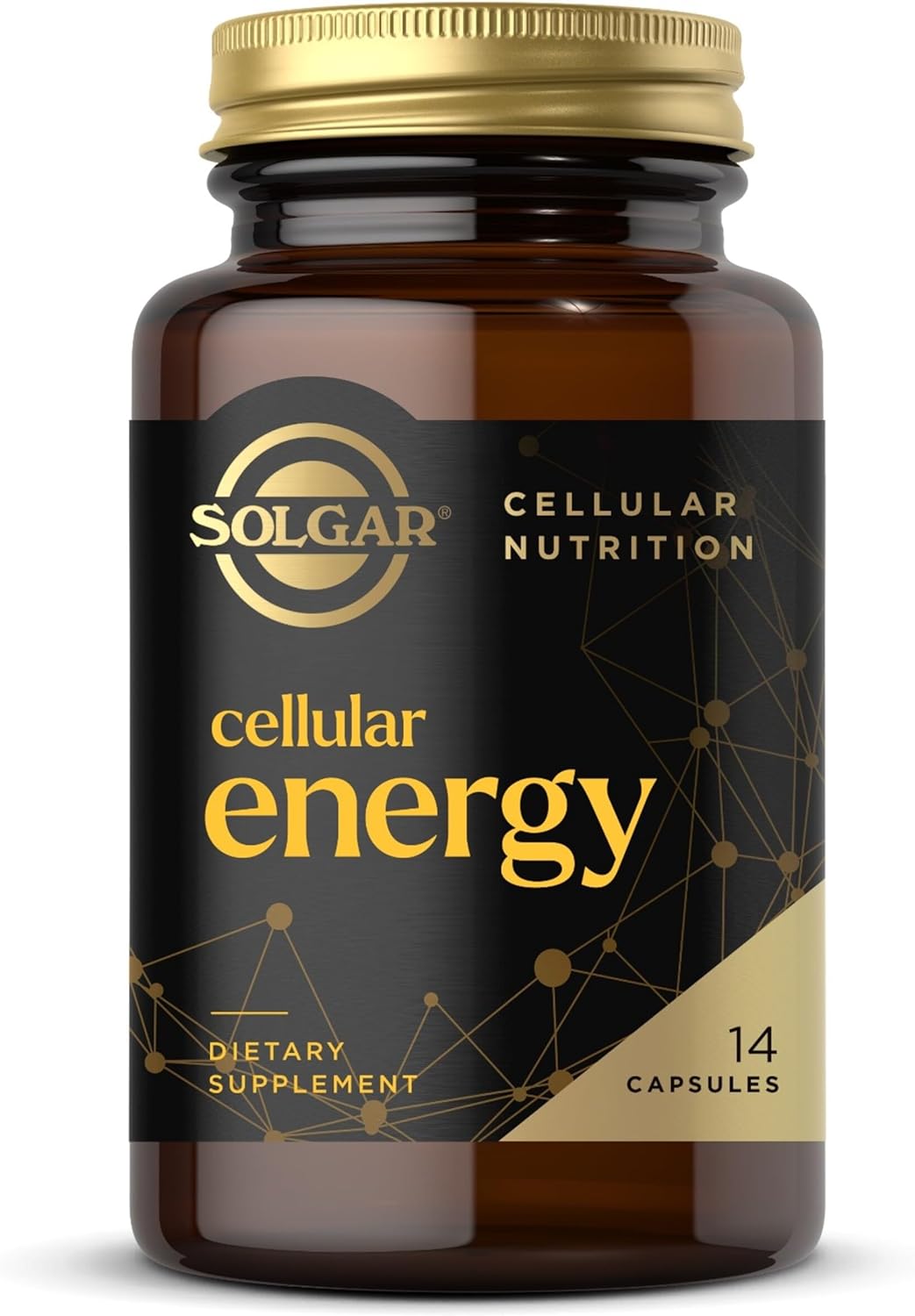 SOLGAR Cellular Energy Capsules - Cellular Energy Nr Nmn Supplement - NIAGEN - with Nicotinamide Riboside & Biotin - NAD+ Replenishment - B Vitamin Complex - 14 Capsules