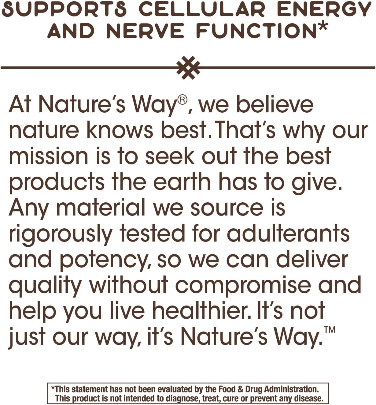Nature's Way Vitamin B12 Lozenge, 2,000 mcg per Serving, 100 Count : Health & Household