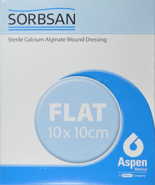 Sorbsan 99Xx0349 Dressing, 10Cm X 10Cm, Pack Of 10