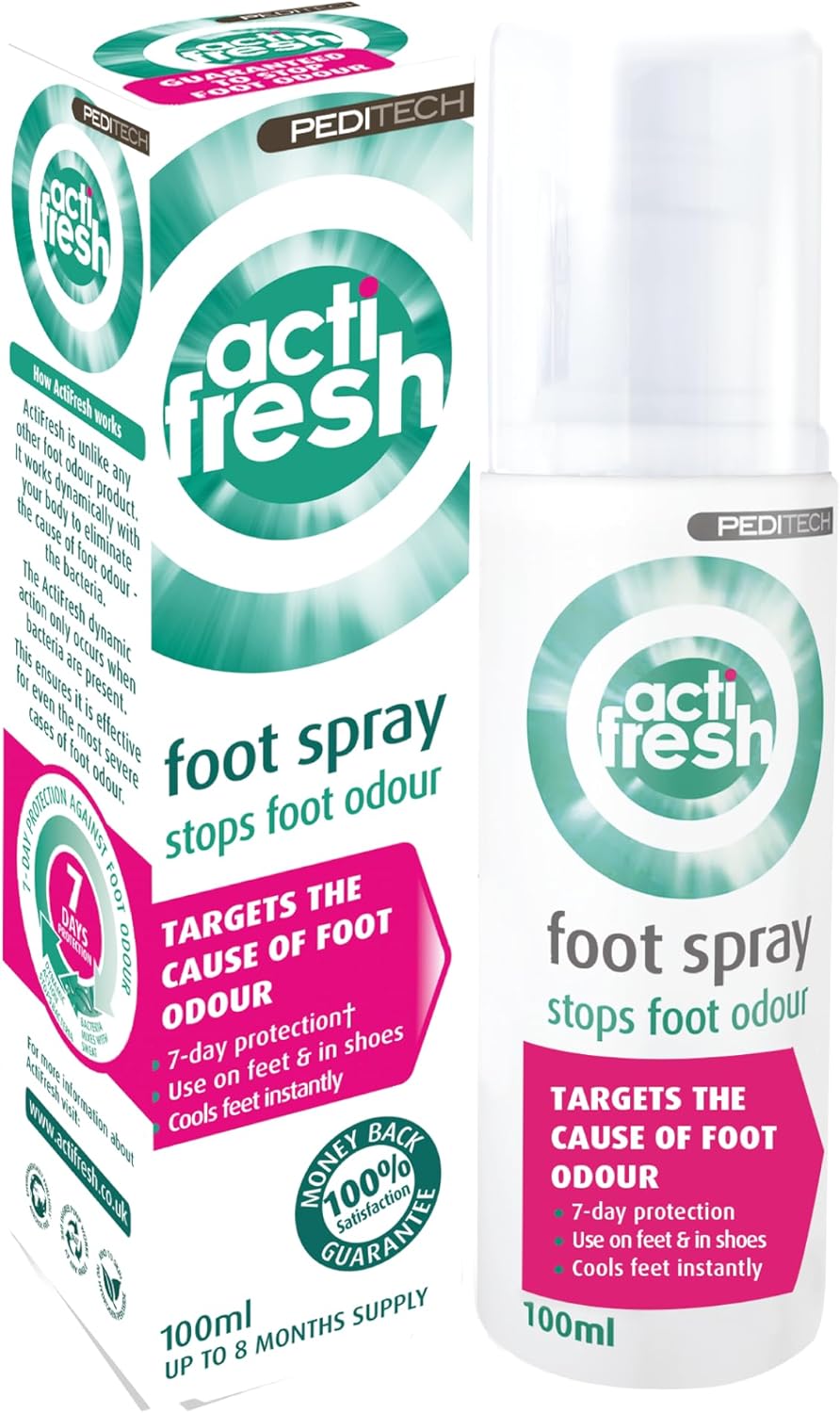 Peditech Acti Fresh Foot Odour Spray - 100Ml