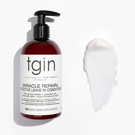 Tgin Miracle Repair Protective Leave In Conditioner For Natural, Dry, Curly Hair - 13 Oz