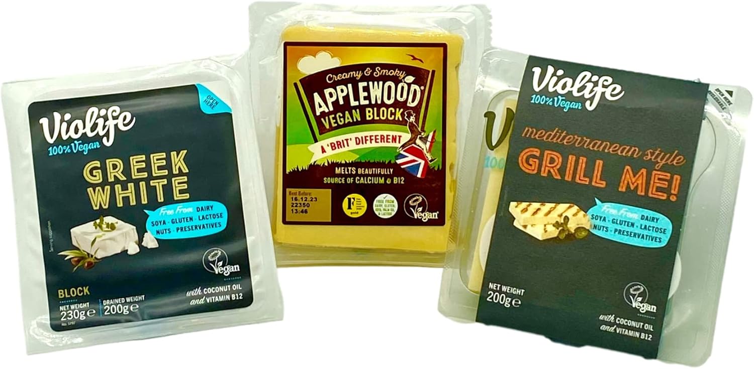 Vegan Cheese Selection From GREAT BRITISH TRADING LIMITED : Amazon.co.uk: Grocery