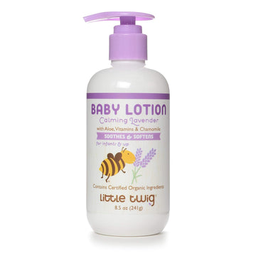 Little Twig Baby Lotion, Natural Plant Derived Formula, Lavender, 8.5 fl oz