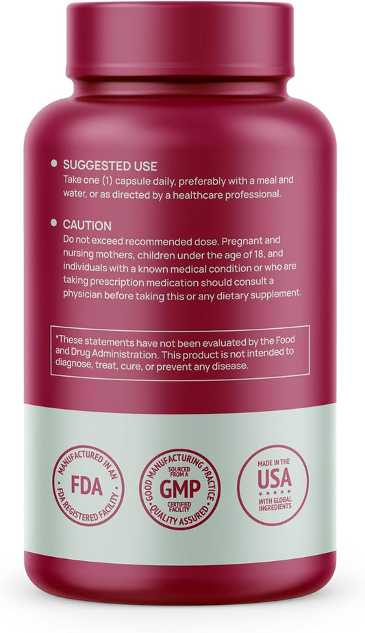Stabilized R-Lipoic Acid 300Mg Per Serving, R Alpha Lipoic Acid Ala Supplement Antioxidant For Nerve, Energy & Metabolism Support, Nsf Certified Supplements,Non-Gmo & Vegan,120 Capsules,4 Month Supply