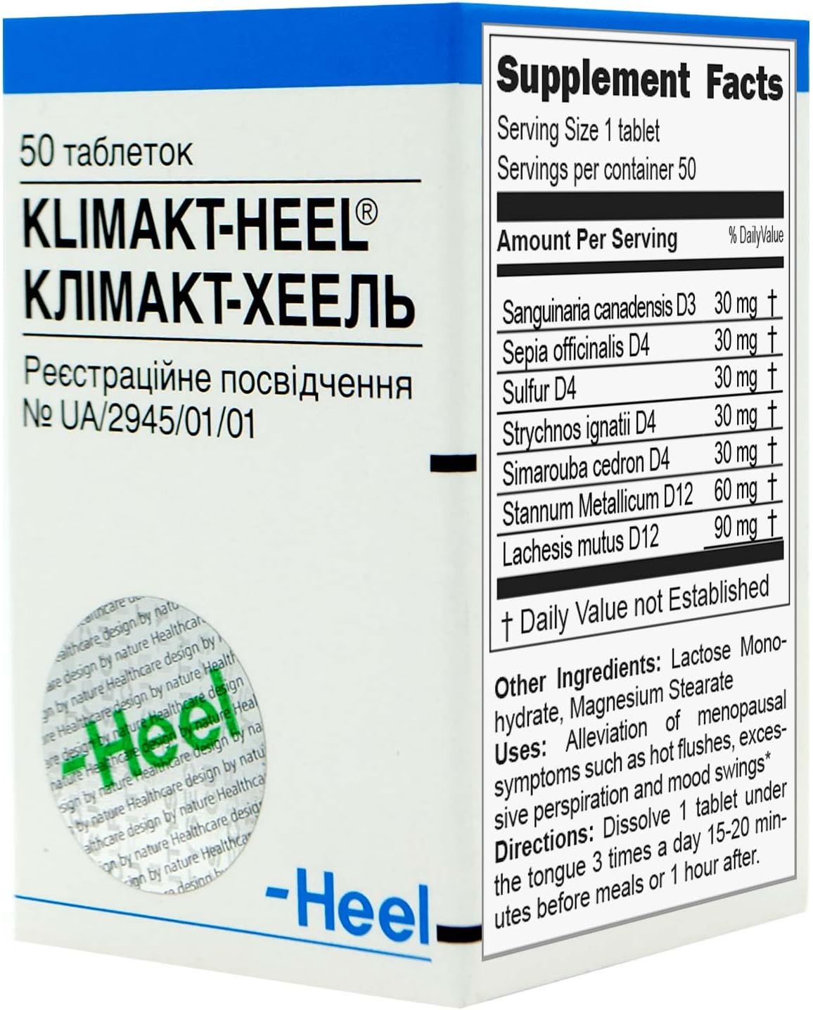 Klimaktheel 50 Tablets