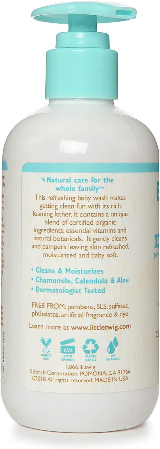 Little Twig All Natural, Hypoallergenic, Extra Mild Baby Wash, Unscented, 8.5 Fl Oz