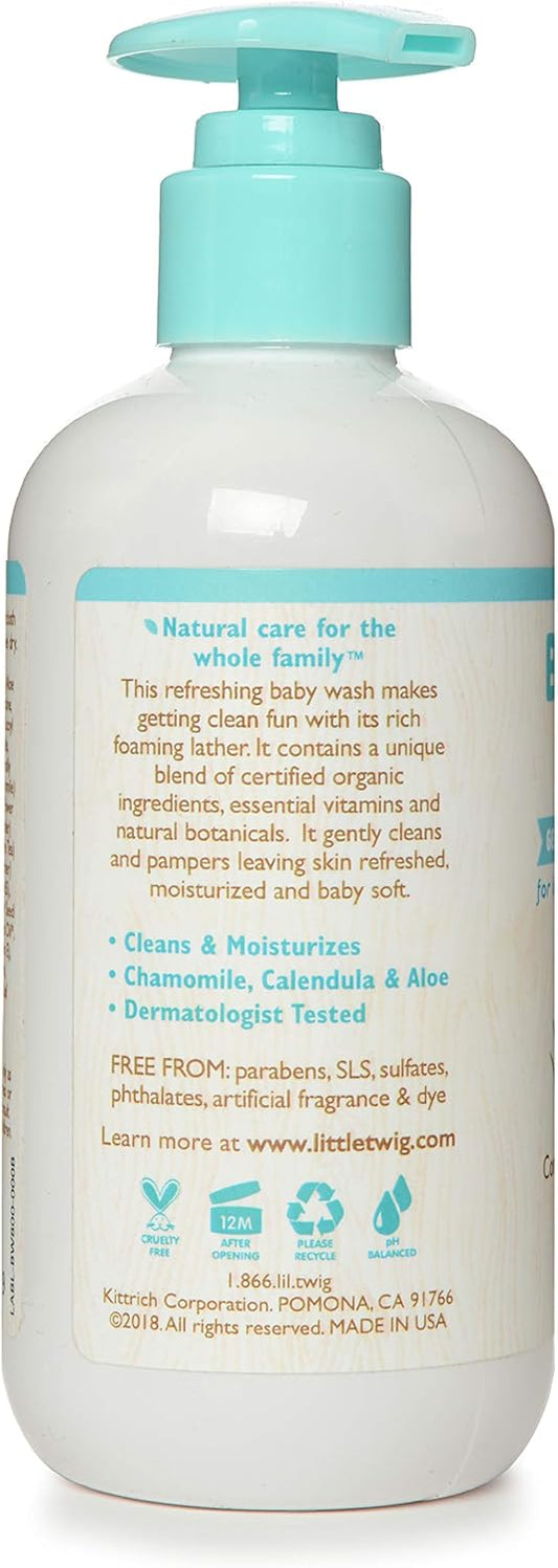 Little Twig All Natural, Hypoallergenic, Extra Mild Baby Wash, Unscented, 8.5 Fl Oz