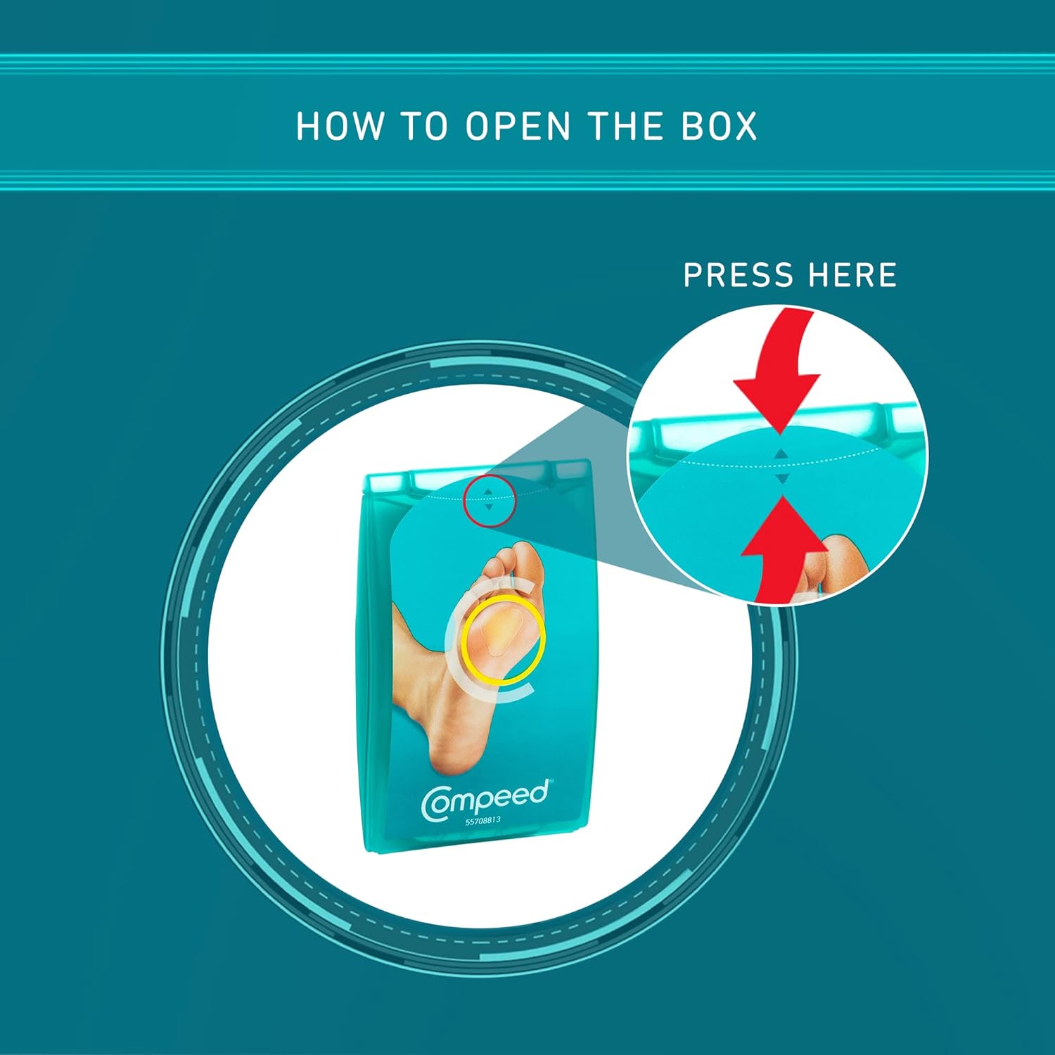 Compeed Callus Medium Plasters 6 Pack : Amazon.co.uk: Health & Personal Care