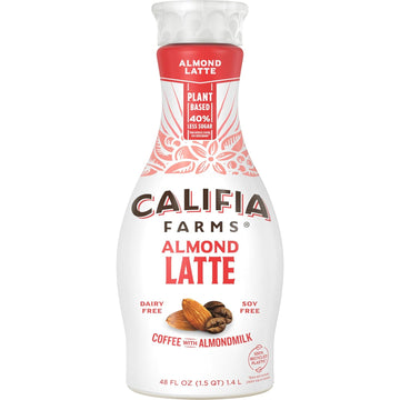 Califia Farms - Xx Espresso Cold Brew Coffee With Almond Milk, 48 Oz, 100% Arabica, Dairy Free, Plant Based, Vegan, Gluten Free, Non Gmo, Iced Coffee