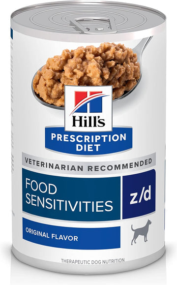 Hill'S Prescription Diet Z/D Skin/Food Sensitivities Wet Dog Food, Veterinary Diet, 13 Oz. Cans, 12-Pack