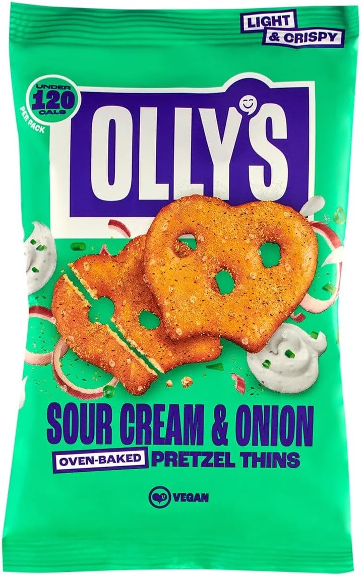 Olly's Pretzel Thins, New Variety Pack, 35g (Pack of 10), x2 Salted, x2 Multi Seeded, x2 Sour Cream, x2 Sweet Chilli x2 Cheesy, Low Calorie Snacks, Low Fat, Source of Fibre, No Preservatives : Amazon.co.uk: Grocery