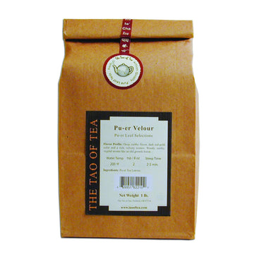 The Tao Of Tea Puer Velour, 1-Pounds