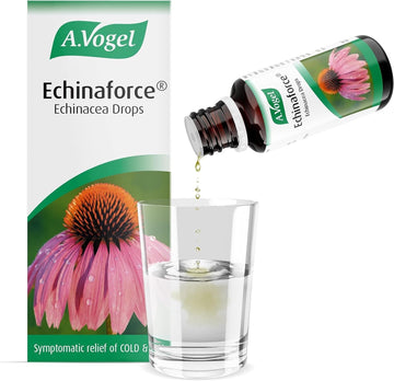 A.Vogel Echinaforce Echinacea Drops | Relieves Cold & Flu Symptoms By Supporting The Immune System | 100 Ml