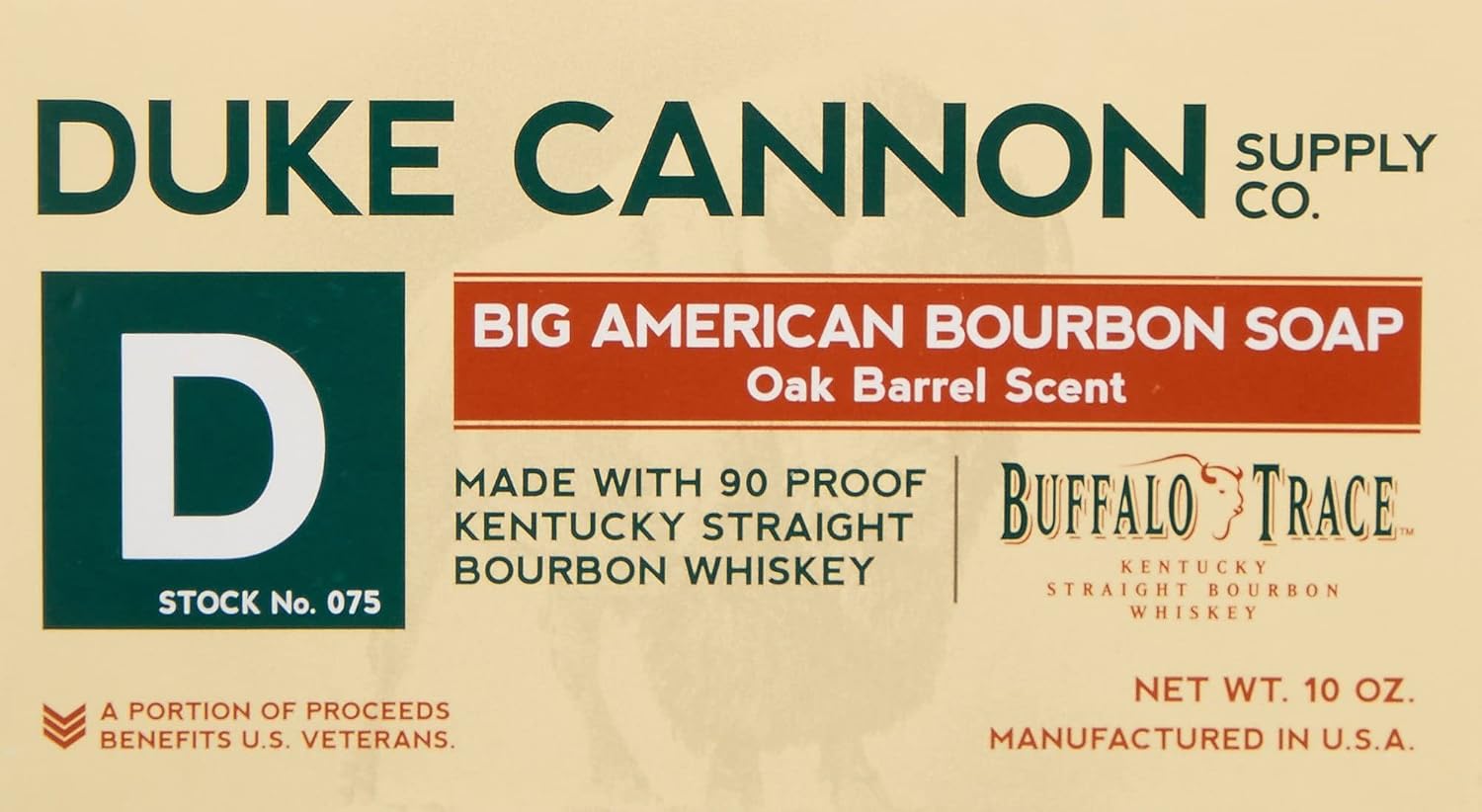 Duke Cannon Supply Co. Big Brick Of Soap - Superior Grade, Extra Large Men'S Bar Soap With Masculine Scents, Body Soap, All Skin Types, 10 Oz