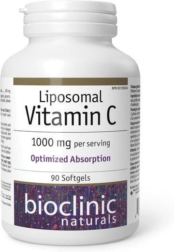 Bioclinic Naturals - Liposomal Vitamin C 90 Softgels