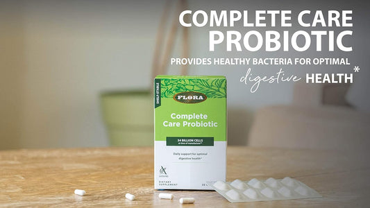 Flora - Complete Care Probiotic, Shelf-Stable, 34 Billion Cfu, 30 Count