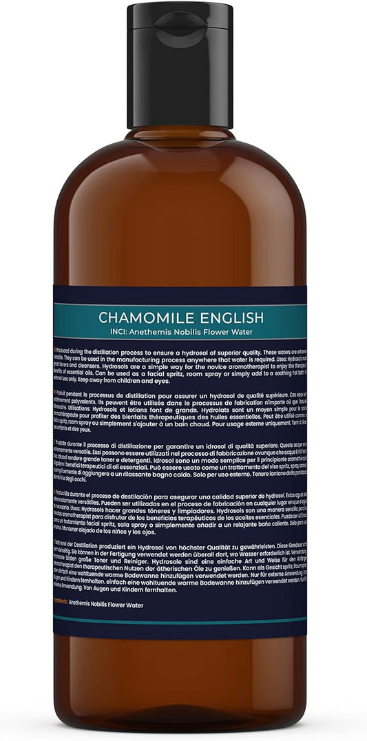 English Chamomile Hydrosol Floral Water - 1 Litre